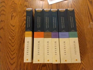 Bible Exposition Commentary Warren Wiersbe 6 Vol. Set ~Retail $274.99~ Brand New - Picture 1 of 5