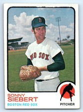 1973 Topps #14 Sonny Siebert   Boston Red Sox