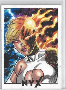 NYX Dynamite Sketch Card by Sherwin Santiago SFC - Picture 1 of 2