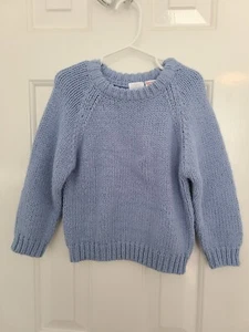 Zara Sweater - Light Blue / Purpleish - Size 3-4 Kids Girl - Picture 1 of 5