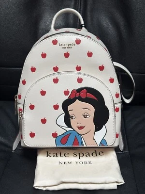 Bolso Mochila Kate Spade New York X Blancanieves NUEVO CON ETIQUETAS KF815 Foto 1 de 4