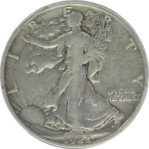 1923-S VF35 Walking Liberty Half Dollar, PCGS 51664440 - Picture 1 of 4