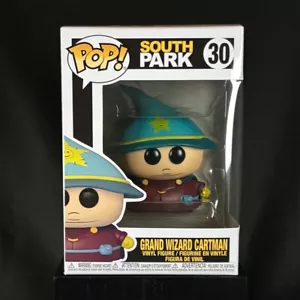 Funko POP! South Park Grand Wizard Cartman #30 ~ TOTALMENTE NUEVO con estuche de vinilo abovedado - Imagen 1 de 8