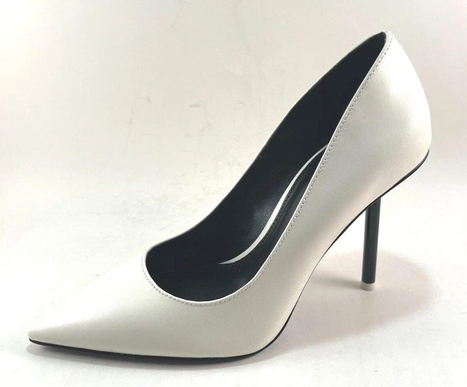 Bomba de tacón alto Vince Camuto Kamello de cuero punta de aguja elige talla/color Foto 1 de 1