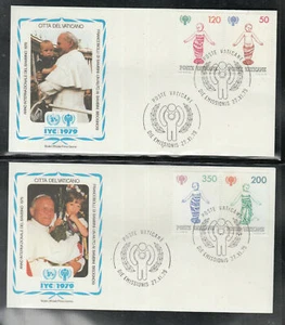 Postal History Vatican IYC International Year the Child beautiful FDC 1979 - Picture 1 of 1