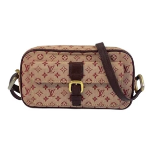 LOUIS VUITTON Monogram mini Juliet MM M92219 Shoulder Bag Pochette Pink Brown - Picture 1 of 10