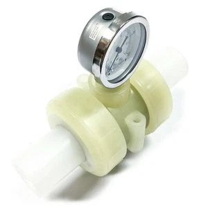 Protector calibre de PP ultrapuro Plast-O-Matic GGMUEP100-PP-D3 - Imagen 1 de 6