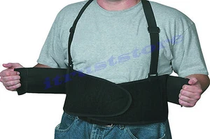 SOPORTE LUMBAR SOPORTE LUMBAR DE ALMACÉN LEVANTADOR DE PESAS CINTURÓN DE ELEVACIÓN DE TRABAJO GRANDE - Imagen 1 de 2