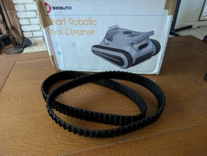 Seauto Crab Robotic Pool Vacuum Genuine OEM Replacement Rubber Treads Tracks - Picture 1 of 4