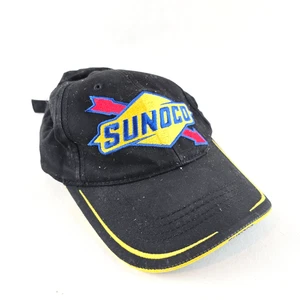 Cappello Sunoco Uomo OSFA Nero Giallo H3 Sportgear Regolabile Racing Cap Strapback - Foto 1 di 8