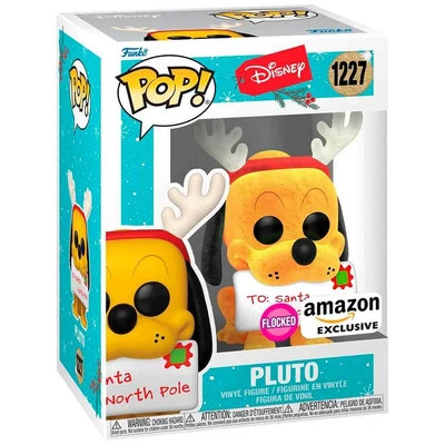 Pop Figura Disney Holiday Pluto Esclusiva Funko - Imagen 1 de 2