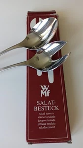WMF Salatbesteck Edelstahl Cromargan, 19,5 cm neuwertig - Bild 1 von 5