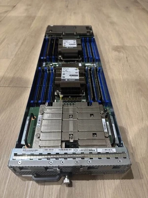 Cisco B200 M5 128GB RDIMM, 2x16GB GPU, 2x Xeon 6230R, 2x240GB SSD - Image 1 of 4
