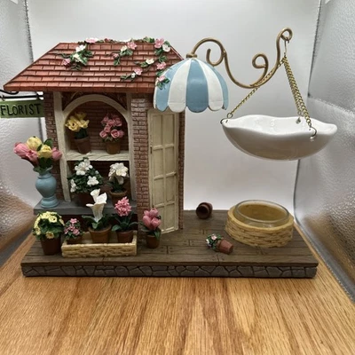 Yankee Candle FLORIST Shop Wax Tart Burner Melter Hanging Basket EUC! - Image 1 of 4