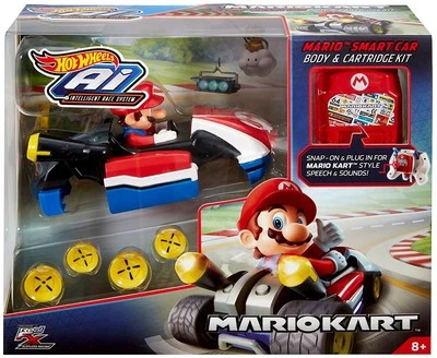 Hot Wheels AI Intelligent Race System Mario Smart Car Body & Cartridge Kit - Image 1 of 2
