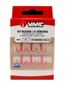 VMC 4551 UV - Drillinge - Orange - 1x stark - alle Größen - - Bild 1 von 18