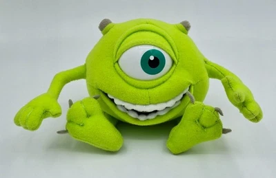 Disney / Pixar | Mike Wazowski | 5.5" / 14 cm Vintage Posable Plush - image 1 of 4