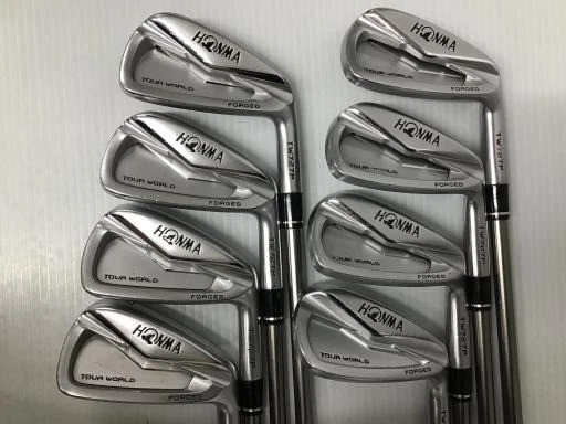 HONMA TOUR WORLD TW727P FORGED Iron Set Golf Club 4-11 8S VIZARD IB85/S #AP07924 - Image 1 of 4