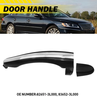 Nueva manija exterior de la puerta del pasajero delantero cromada para Hyundai Azera 2006-2011 Foto 1 de 4