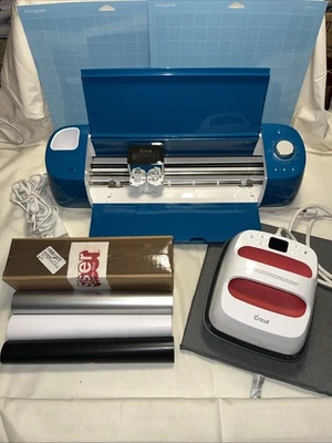 Cricut Explore Air 2 Smart Cutting Machine with Iron, Mats & Vinyl - Image 1 of 4