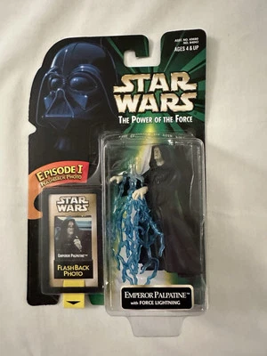 Star Wars (POTF) Green Card/ Flasback Photo NISP Emperor Palpatine - Image 1 of 2