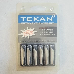 G5 Tekan II EXTRA CUT Blade Kit 100 125 Grain 1.5" Cutting Diameter - Picture 1 of 2