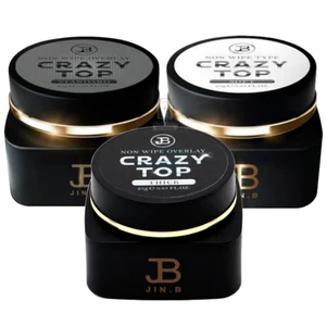 GRACIA x JIN B Non Wipe Overay Crazy Top Gel 25g Nailart Gellack Nonwipegel - Bild 1 von 12