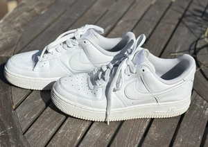 Nike Air Force 1 White/white Size 7 - Picture 1 of 5