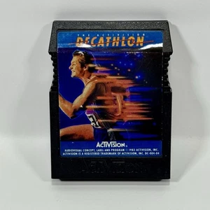 Cartucho de juego de computadora Commodore 64 The Activision Decathlon C64 solo sin probar - Imagen 1 de 6