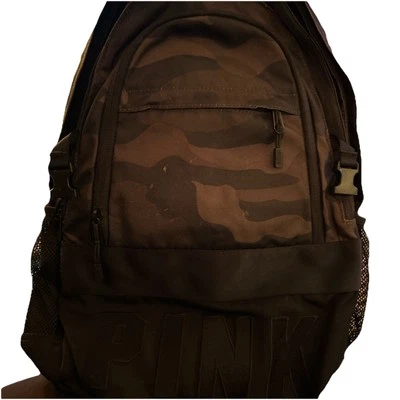 Nuevo Victoria's Secret ROSA Mochila Colegial Viaje Laptop Bolso para Libros Raro Regalo Foto 1 de 4