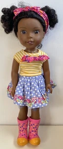 American Girl WellieWishers 14.5” Kendall Doll African American, First Edition - Picture 1 of 22