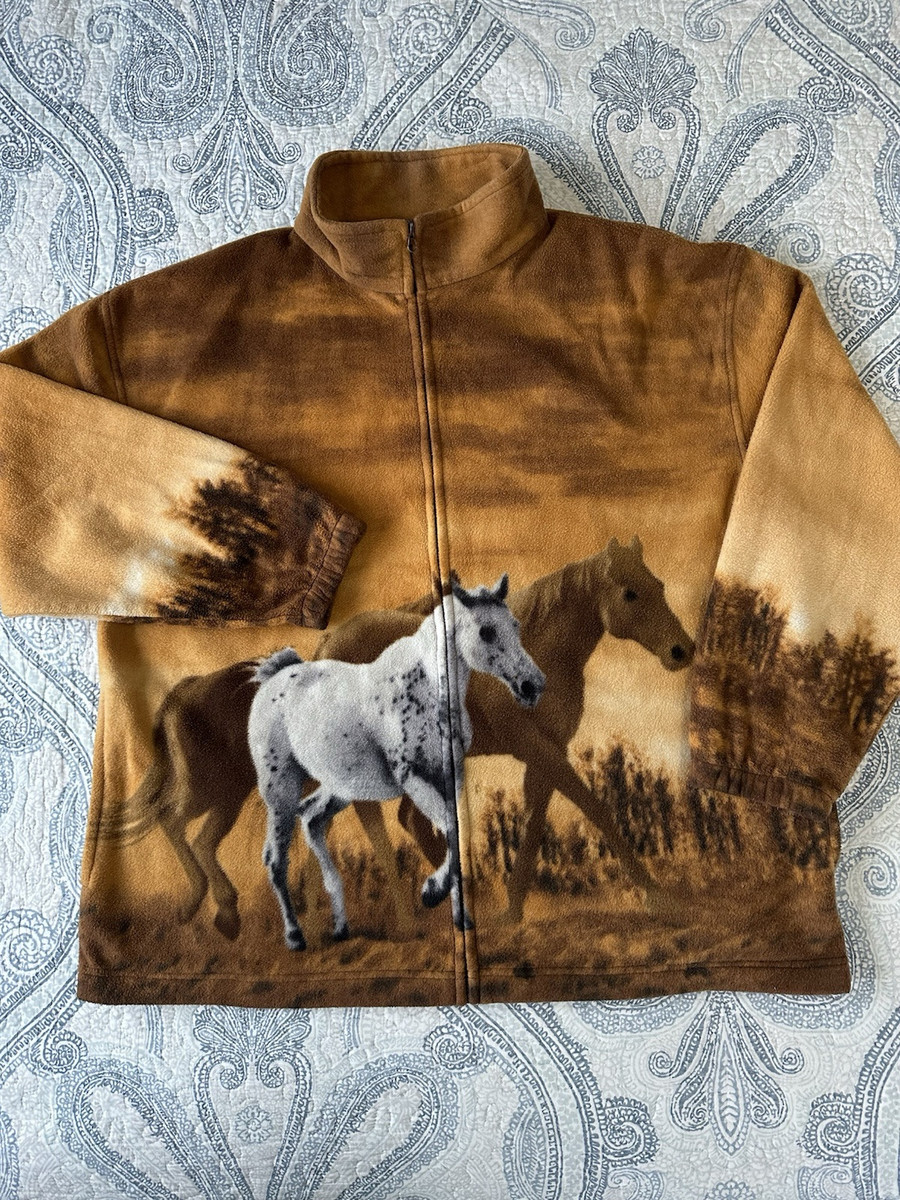 horse fleece jacket products for sale | eBay horse fleece jacket products for sale | eBay