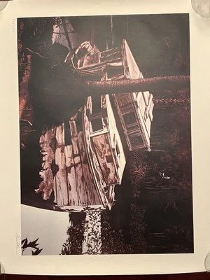 Compra The Old Boat de David Mann rara litografía firmada 765/1000 Foto 1 de 4