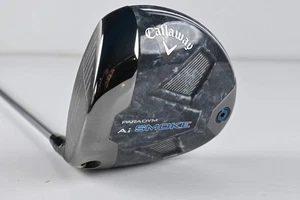 Left Hand Callaway Paradym Ai Smoke Max D Driver / 9 Degree / Senior Flex Aldila - Picture 1 of 8
