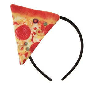 Festive Pizza Headband Women Girls Halloween Fancy Dress Party Hairband Gift - Picture 1 of 6