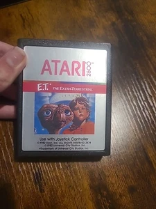 E.T The Extra Terrestrial Atari 2600 (Atari, 1982) - Picture 1 of 6