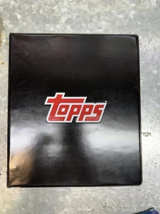 NEU Topps Trading Card Binder 9 Pocket 180 Karten Halter Sport Elastisch Schwarz - Bild 1 von 2