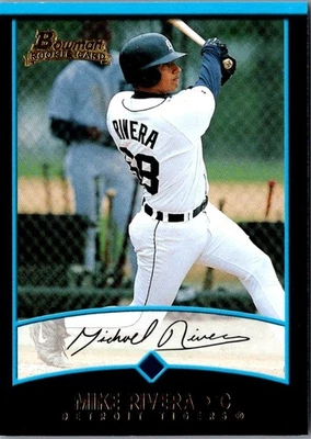 2001 Bowman Draft Picks & Prospects Mike Rivera #BDP39 Detroit Tigers - Image 1 of 2