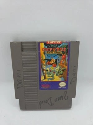 DISNEY'S CHIP 'N DALE RESCUE RANGERS NINTENDO NES VIDEO GAME NO BOX OR MANUAL - Image 1 of 3
