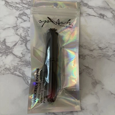 New LA Splash Wickedly Divine Liquid to Matte Lipstick In ROSE  - Image 1 of 4