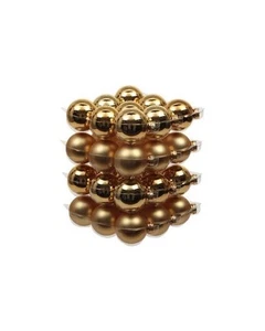 PALLINE DI NATALE ORO - CF 36 PZ - D.6 CM - SATINATO/LUCIDO - Foto 1 di 1