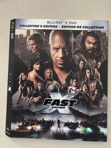 FAST X 10 FAST FURIOUS X - BLU RAY SIZED - SLIP COVER ONLY AUTHENTIC - Picture 1 of 1