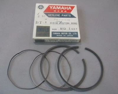 NUEVO OEM YAMAHA JUEGO DE ANILLOS DE PISTÓN STD INCOMPLETO DT1 68 69 70 214-11601-02 Foto 1 de 4