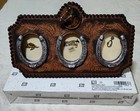 Western Heritage FIGI Graphics 3-D Photo Frame with Three 1 7/8" B1