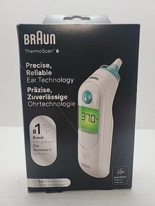 Braun ThermoScan 6 Termometro digitale per le orecchie - Bianco # IRT6515 MNLA - Foto 1 di 6