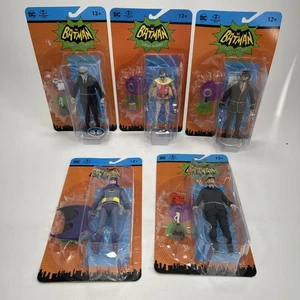 McFarlane Batman DC Retro 66 & Batman Classic TV Series Figures Lot Of 5 - Picture 1 of 11