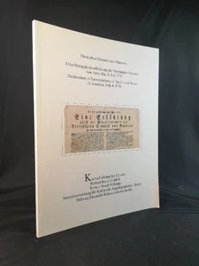 Deutsches Historisches Museum: Unabhängigkeitserklärung der Vereinigten Staaten  - Bild 1 von 1