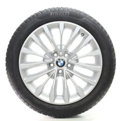 BMW 5er G30 G31 Winterräder W-Speiche 632 Pirelli 245/45R18 100V XL 6863418 - Bild 1 von 4