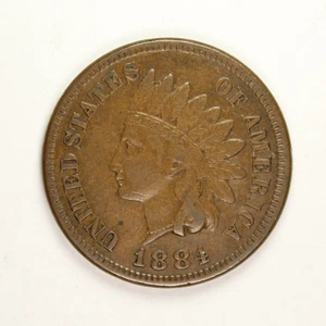 Centavo cabeza india 1884 - XF extra fino - centavo cabeza india - Imagen 1 de 2