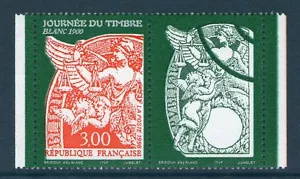TIMBRE 3136a + VIGNETTE NEUF XX LUXE - JOURNEE DU TIMBRE 1998 - TYPE BLANC 1900 - Photo 1/1